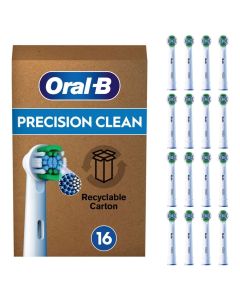 Oral-B Precision Clean tandborsthuvuden 16 stk. - hvid