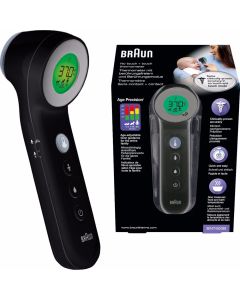 Braun BNT400B No Touch Panntermometer - Svart