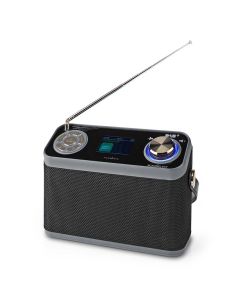 Nedis DAB+/FM-radio med Bluetooth – 24W