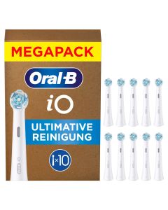 Oral-b IO Ultimate Clean Tandborsthuvuden 10 st (Vit)