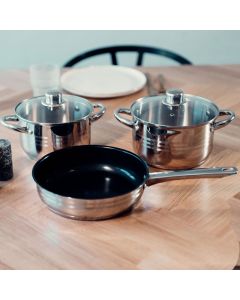 Gryt- och stekpanneset - 5 delar
