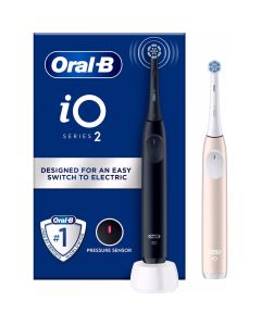 Oral-B iO Series 2 DUO Elektrisk tandborste – Svart/Rosa