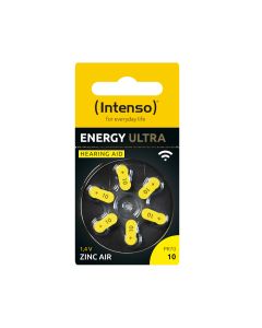 Intenso Str. 10 (A10) hörapparatbatterier - 6 st.