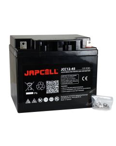 Japcell JAPCELL® JCC12-45 AGM konsumentbatteri för t.ex. elektriska skotrar/kabinscootrar etc.