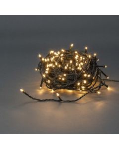 Nedis 180 LED-ljuskedja med timer och i varmvitt - 13,5 m