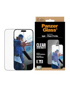 PanzerGlass® skärmskydd Apple iPhone 17 Pro Max | Ultrabred passform