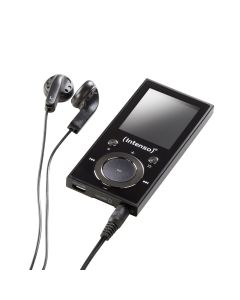 Intenso® MP3-spelare 16GB BT med display och hörlurar - Uppladdningsbar