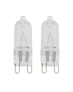 Eveready G9 ugnslampa 40W (320lm), 2800K, Varmvit, 2 st - Kan användas upp till 300°C