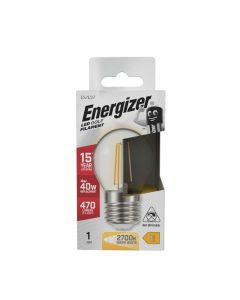 Energizer E27 LED glödlampa 4W (470lm), 2700K, varmvit