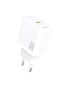 Dudao A26EU USB-C GaN strömladdare 20W PD - Vit