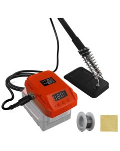 Trådlös lödstation 35W - passar Worx 18V batteri (4-pin)