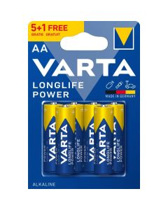 Varta LONGLIFE POWER AA / LR06 BATTERIER (6 st)