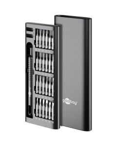 Goobay precisionsskruvmejselsats med 48 olika bits