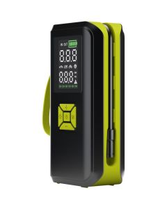 Goobay uppladdningsbar minikompressor med display