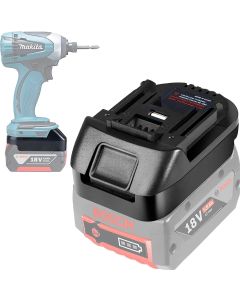 Batteriadapter - Bosch 18V till Makita 18V litium elverktyg