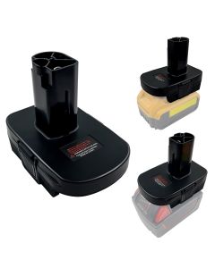 Batteriadapter - DeWalt/Milwaukee 18V/20V för Craftsman 19,2V litium/Ni-MH elverktyg