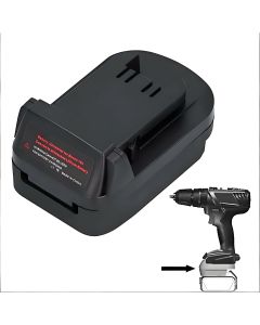 Batteriadapter - Bosch 18V till Milwaukee 18V litiumverktyg