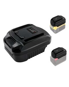 Batteriadapter - DeWalt/Milwaukee för Worx 6-poliga elverktyg