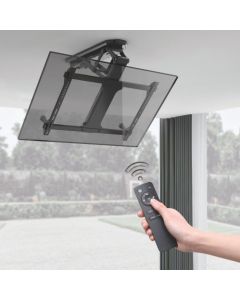 Motordrivet och vikbart TV-takfäste med fjärrkontroll, 35 kg. 32" - 70"