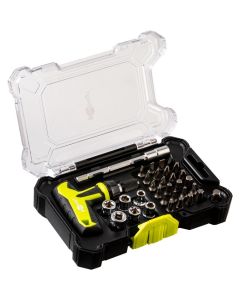 Goobay skruvmejselset med 30 olika bits