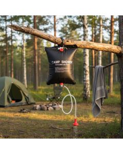 Campingdusch, värms av solen, 20 l