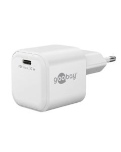 Goobay USB-C PD GaN snabbladdare Nano 30W - Vit