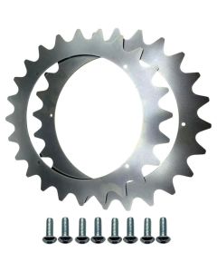 Metallterränghjul till Mammotion Yuka robotgräsklippare – 2 st