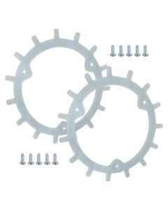 Terränghjul i metall till Mammotion Yuka Mini robotgräsklippare - 2 st.