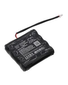 Batteripaket för Amadeo-lås 6V, 1200mAh