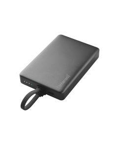 Intenso® Powerbank 10 000 mAh PD 3.0, integrerad USB-C-kabel, magnetisk fäste
