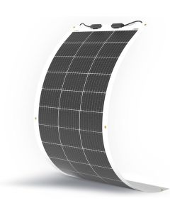 100 W flexibelt solcellspanel – monokristallint, ETFE, 18 V