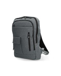 Ryggsäck för bärbar dator med 10 fack - upp till 15,6" - Grå
