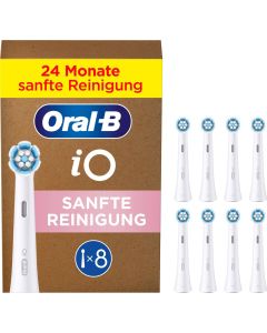 Oral-b iO Gentle Care tandborsthuvuden 8 st - Vit