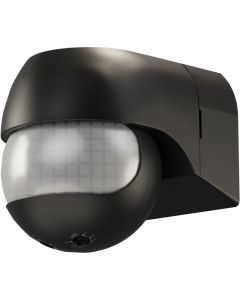 Rörelsesensor AP-2 utomhus IP44 - svängbar/tiltbar, svart