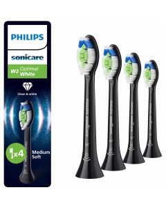 Philips Sonicare HX6064/88 tandborsthuvuden, 4 st - Svart