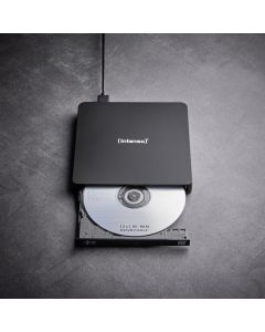 Intenso® CD/DVD-brännare, USB 3.2, slimmad design