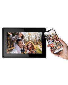 Denver PFF-725B Digital fotoram med ram, 7" - svart