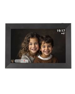 Denver PFF-1012BMK3 digital fotoram med Frameo, 10,1" - Svart