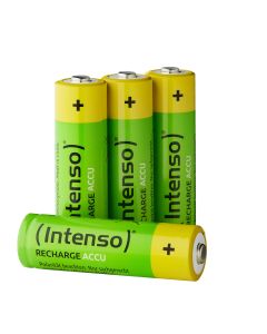 Intenso AA/HR6 uppladdningsbara batterier 2600 mAh - 4 st.