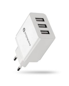 3-polig USB-A-laddare 17W