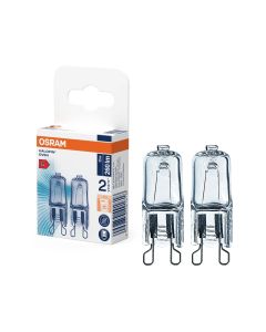 Osram G9 ugnslampa 25W - Användbar upp till 300°C - 2 st.
