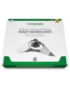 Blad till Robomow RC/MC/TC/RS/TS/MS & Wolf Garten Roboscooter - rostfritt stål