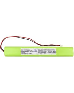 Batteri för nödbelysning Unitech 9,6V 1800mAh Ni-MH