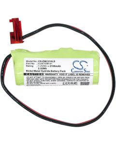 Batteri för nödbelysning Lithonia 1,2V 2100mAh Ni-MH