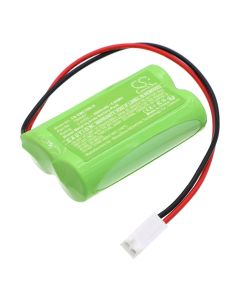 Batteri för nödbelysning Dual-Lite 2,4V 2000mAh Ni-MH