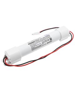Batteri för nödbelysning 3,6V 4500mAh Ni-MH