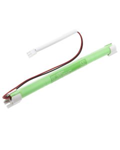 Batteri för nödbelysning 4,8 V 1300 mAh Ni-MH