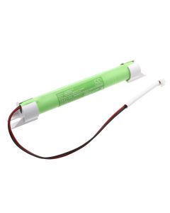 Batteri för nödbelysning 4,8 V 2200 mAh Ni-MH