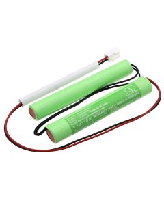 Batteri för nödbelysning 4,8 V 1300 mAh Ni-MH