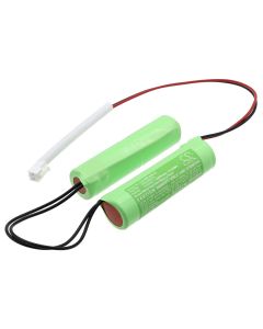 Batteri för nödbelysning 4,8 V 2200 mAh Ni-MH